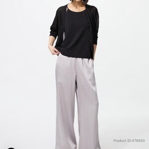 Uniqlo Women's Satin pant, NWT, M